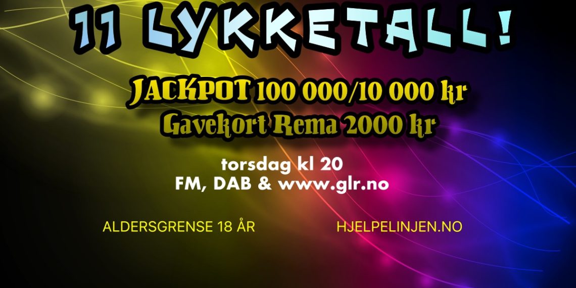 Elleve lykketall på radiobingoen i kveld!