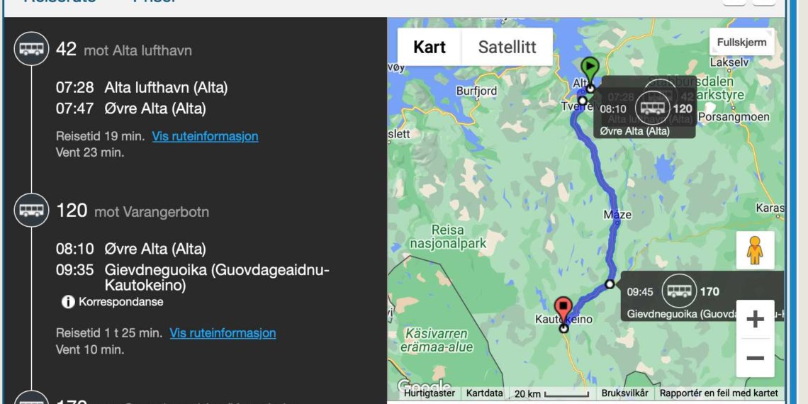 Bussrutene: Tilbake til steinalderen