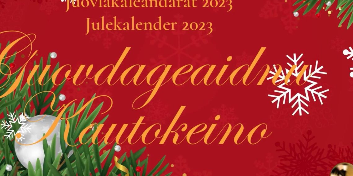 Årets julekalender fra Govvagiisa er i gang