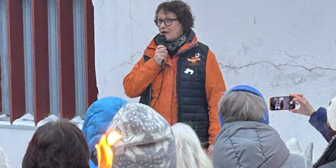 Protest for sykehus i Alta