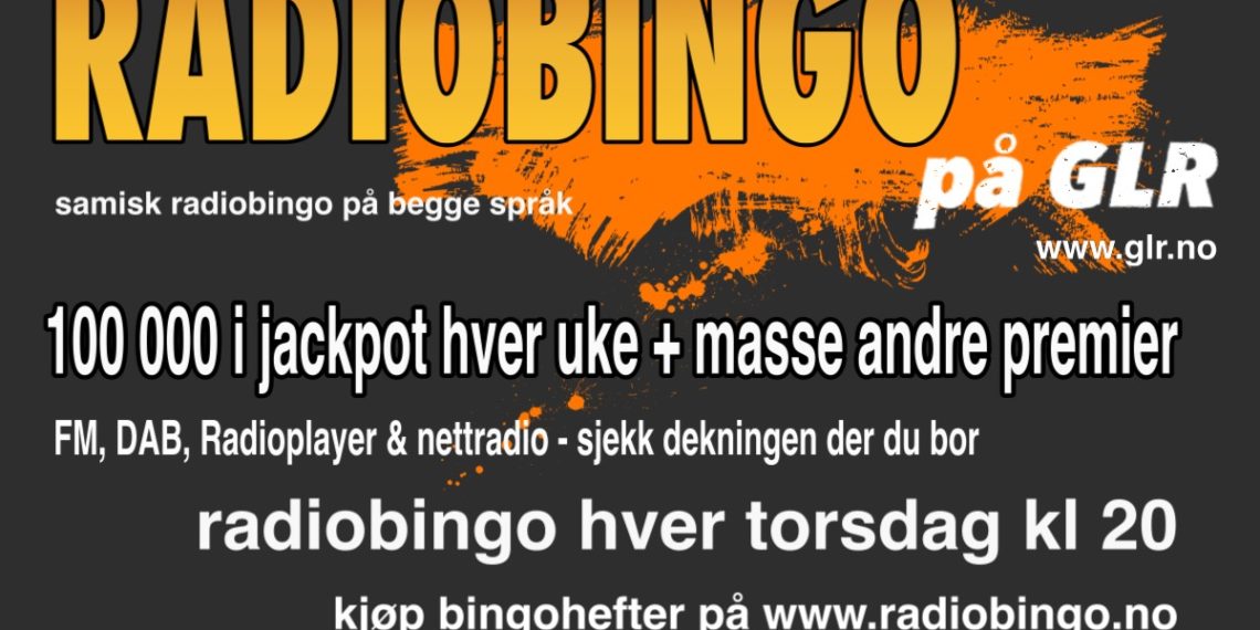 Torsdag radiobingo på GLR