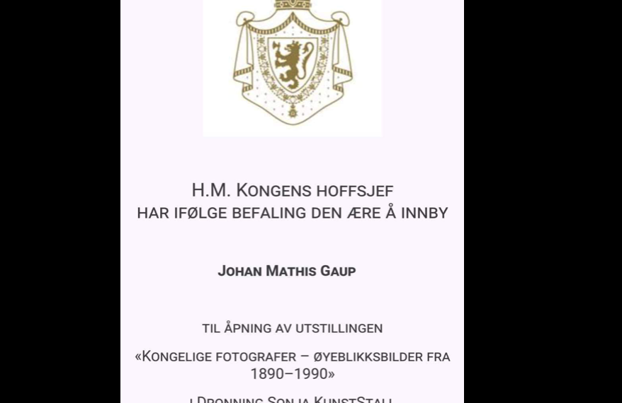 Proffen invitert til fest på Slottet