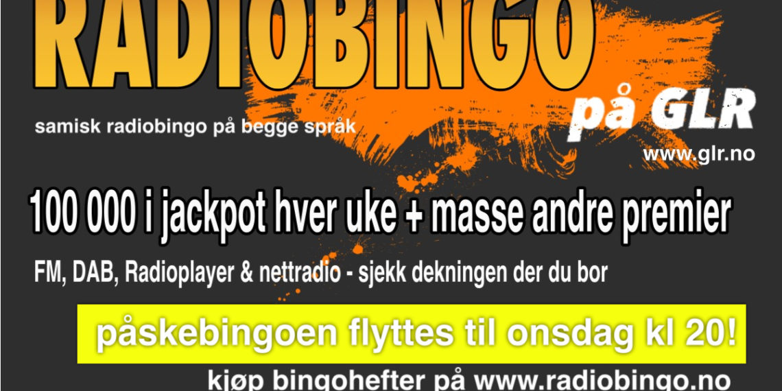 Jackpots og påskekonsertbilletter på radiobingoen