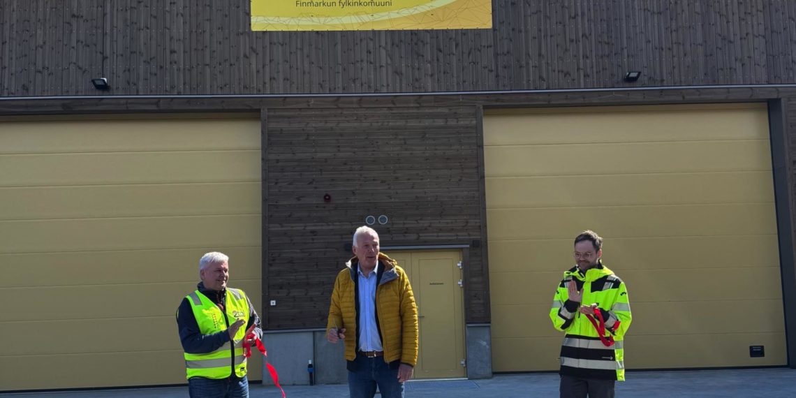 Nytt bussdepot åpnet i Karasjok