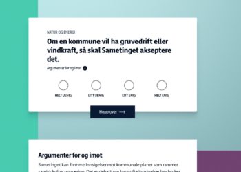 Valgomat for sametingsvalget