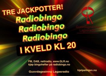 Tre jackpotter i kveld på radiobingoen