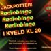 Tre jackpotter i kveld på radiobingoen