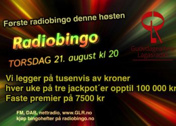 Første radiobingoen torsdag denne uka!
