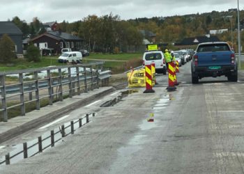 E45: Brua er ferdig reparert onsdag