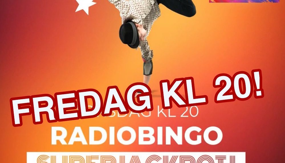 Husk radiobingoen i kveld fredag